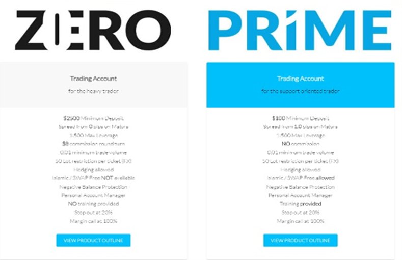 عند مقارنة كلا الحسابين، نجد أن حساب برايم، يصنف كحساب إسلاميًا خاليًا من الفوائد، بينما يوفر حساب زيرو ميزة ترقية الحساب من أجل الحصول على مميزات ((VIP Zero))